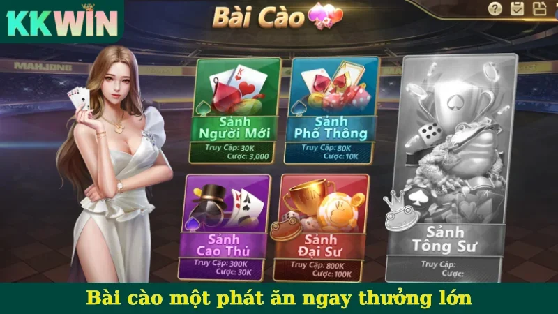 Bài cào một phát ăn ngay thưởng lớn