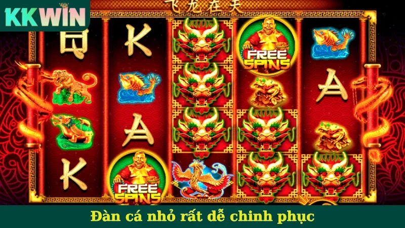 Đàn cá nhỏ rất dễ chinh phục