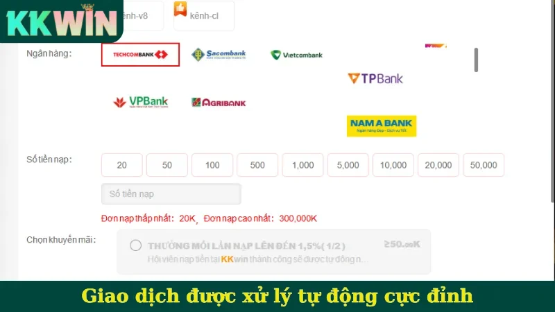 Giao dịch được xử lý tự động cực đỉnh