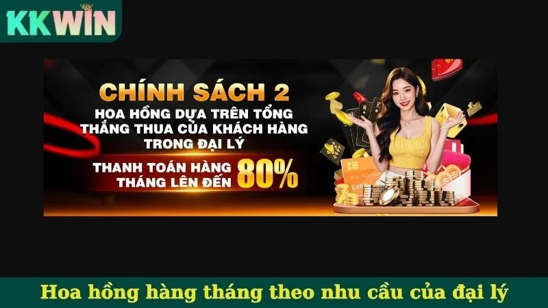 Hoa hồng hàng tháng theo nhu cầu của đại lý