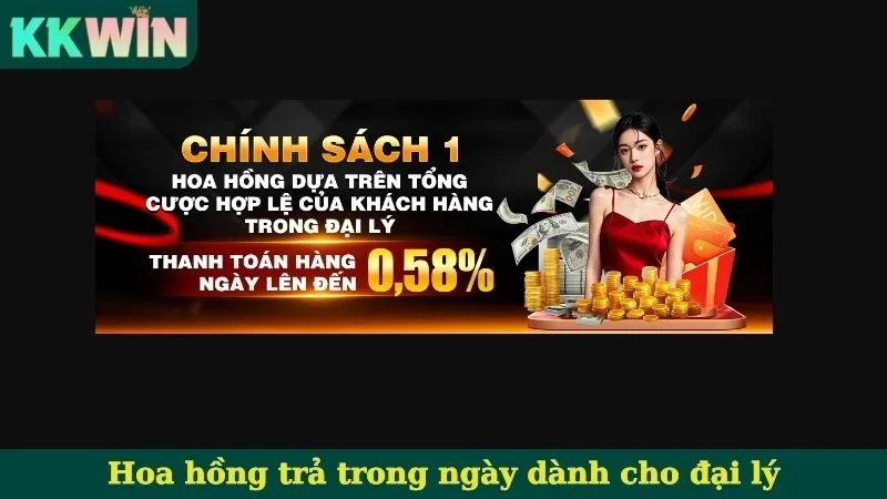 Hoa hồng trả trong ngày dành cho đại lý