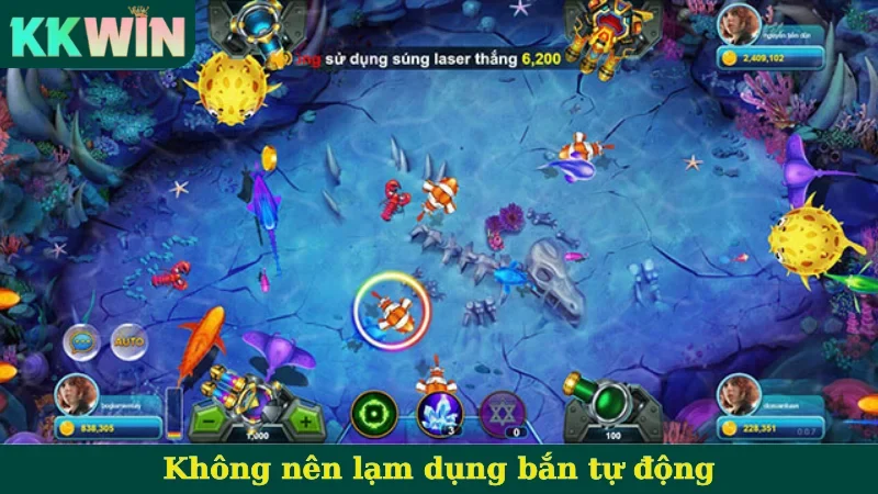 Không nên lạm dụng bắn tự động