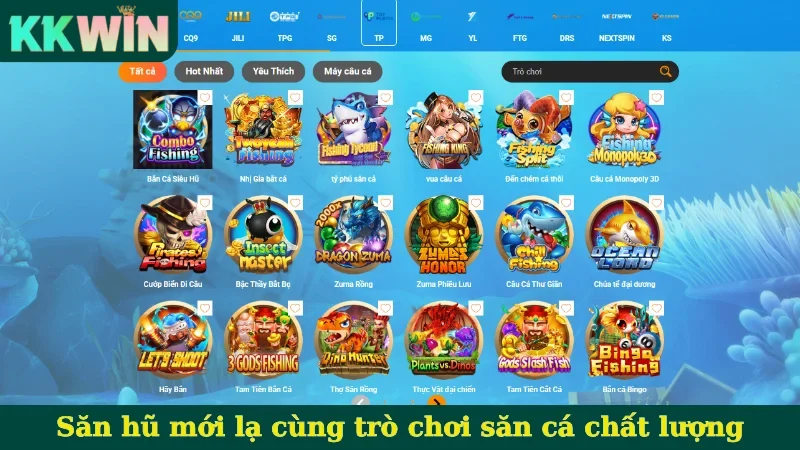 Săn hũ mới lạ cùng trò chơi săn cá chất lượng