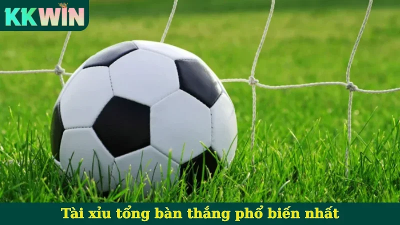 Tài xỉu tổng bàn thắng phổ biến nhất