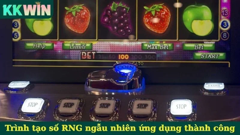 Trình tạo số RNG ngẫu nhiên ứng dụng thành công