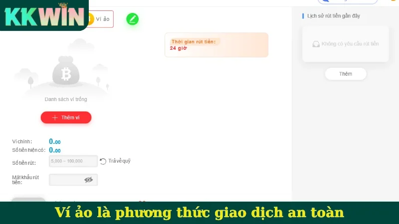 Ví ảo là phương thức giao dịch an toàn